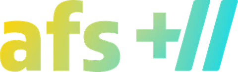 Logo von AFS+, der Plattform der AFS Akademie