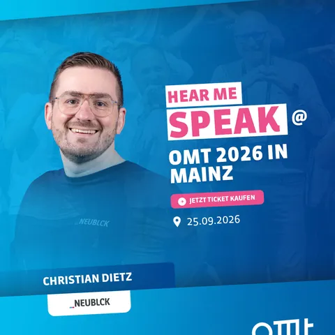 Bild zum Instagram-Beitrag von Christian Dietz vom 20. August 2026