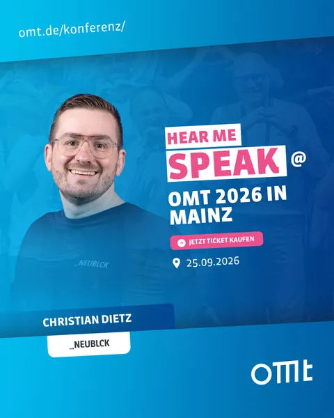 Bild zum Instagram-Beitrag von Christian Dietz vom 20. August 2026